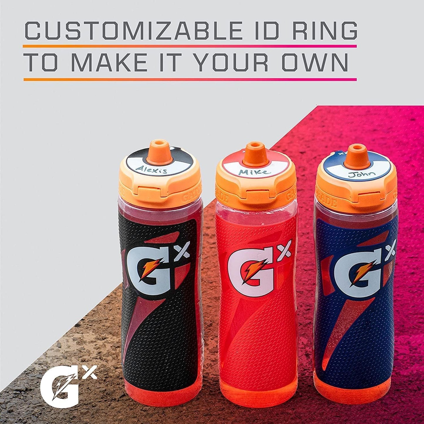 Gatorade Glitched Camo Guava Gx Bottle