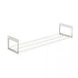 HGZBS Expandable Shoe Rack Organizer - Adjustable Shoe Rack & Under Cabinet Shelf - for Shoe or Clothing Storage and Organization, Under Shelf Storage (White,1 Pcs)