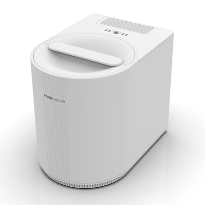 Food Cycler Eco 3 Compact Kitchen Food Recycler | Indoor Composter Bin Alternative | Electric Countertop Food Waste Disposer with Odorless 3.5L Indoor Food Waste Bin for Easy Waste Management | White