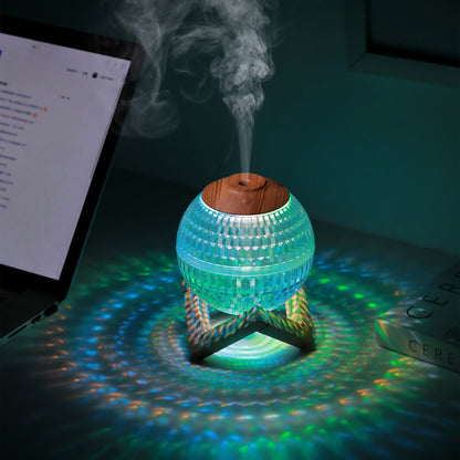 Home Bedroom Glass Orb Humidifier Tabletop